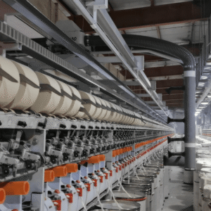 Air-spinning blowing and suction cleaning machine